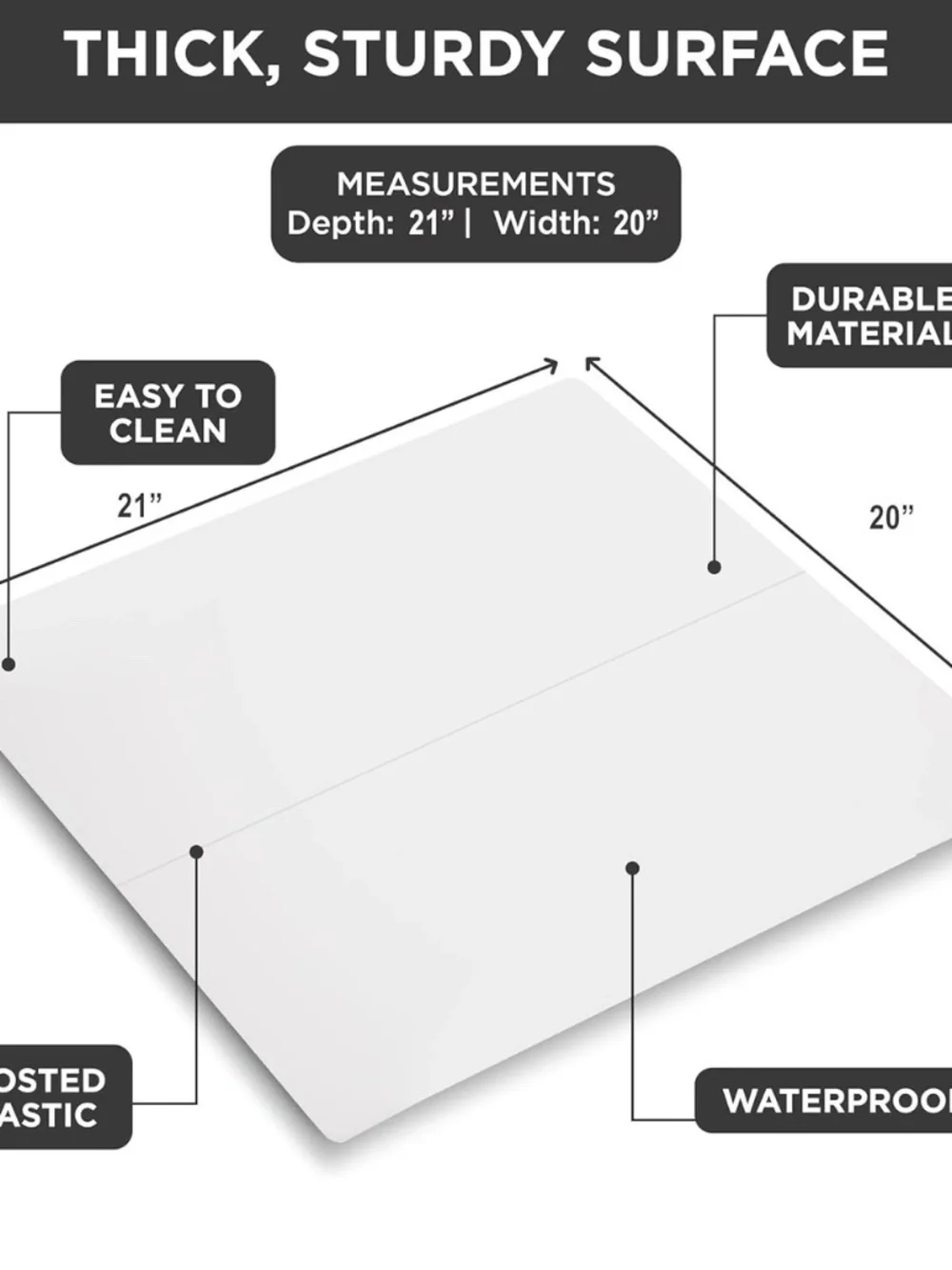 NWT HOLDN’ STORAGE Shelf Liner 21x20 Pull Out Cabinet Organizer
